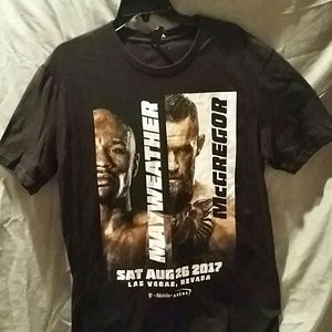 Mayweather vs McGregor fight night shirt